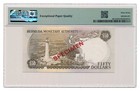 Bermuda Banknote 50 Dollars 1978 Specimen Pmg Ms 67 Epq Superb Gem Uncirculated
