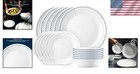 Corelle 18-piece Round Dinnerware Set - Chip Resistant  Dish   Microwave Safe
