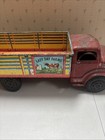 Vintage Marx Lithod Tin   Pressed Steel 18    Lazy Day Farms Dairy Truck 1950s