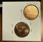 1959-p   D Lincoln Memorial Cents  From Original Bu Rolls  Cherry Red       5904