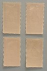 Lebanon Liban 1942 Postage Stamps Scott  156 - 159 Complete Set Of 4 Mh  f126 