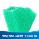 Endo Sponge Foam Green Dental Triangle Cushions Refills Inserts Files 50pcs
