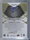 2018-19 Upper Deck Trilogy Tryptichs Autographs relics 20 49 Brayden Schenn R7d