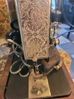 Vintage Singer Sewing Machine W  Pedal Model 99-23 1941 Read Description As Is