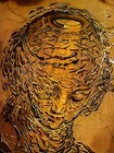 Dali Portrait Of Rafael Head Exploding  -  Canvas Or Print Wall Art
