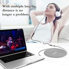 Headphone Extension Cable 25 Ft 3 5mm Male To Female Stereo Audio Extension Cabl