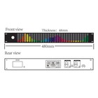 Professional 31 Bands Music Spectrum Display 2 Ch 15 Bands Equalizer New