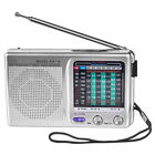Portable 9 Band World Receiver Fm tv  am sw1-7 Multiband Radio Receiver Kk-9