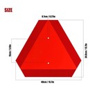 Slow Moving Vehicle Safety Sign slow Moving Vehicle Triangle Sign aluminum Grade