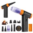 K f Concept Compressed Air Duster W  Led Light 150000rpm For Car Computer House