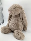 Jellycat Bashful Bunny Rabbit 22    Huge Beige Tan Jcinc1377 Plush Stuffed Toy