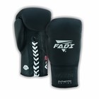 Fadi Sports Professional Lace-up Boxing Gloves     Cowhide Leather Mma Muay Thai