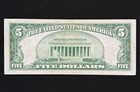 1929  5 Federal Reserve Bank Note Five Dollar Kansas City Fr 1850-j Currency