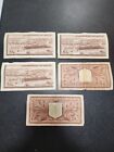 Malta 1 Pound 1949 total 5  Please Check The Photo Very Well 