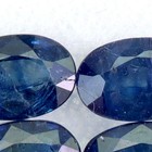 Oval Cut Natural Top Rich Blue Sapphire Madagascar 4 34ct 7x5mm 4pcs Gemstone