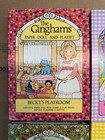 Vtg Lot 6 The Ginghams Paper Doll Play Sets Carrie Sarah Katie Becky