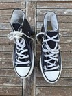 Even Star Roller Derby Skates Black   White Canvas Size 42 Light Up Wheels New