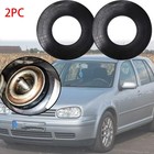 2 Pack Car Front Shock Absorber Top Rubber Buffer Bushing For Golf Mk2 Mk3 Mk4