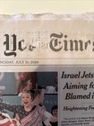 The New York Times Newspaper July 31 2024 Israel Jets Hit Lebano Aiming For   