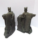 2002 Authentic Sideshow Weta Lord Of The Rings  the Argonath  Polystone Bookends