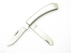 Vintage  80s Parker Imai Prototype Seki Japan Stainless Trapper 4  Folding Knife