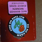 Lot Of 5 Enamel Pinback Pins Inspirational Quotes