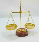 Antique Weighing Brass Scale Balance Justice Law Scale Decoration
