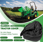 Lp95637 Tractor Cover For John Deere Compact Utility Tractors 2320  2520  272   