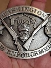 Washington State Law Enforcement Belt Buckle