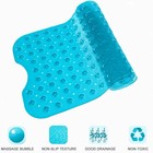 Non- Slip Bathtub And Shower Mat Extra -long 39 x16  Suction Cups Bpa Free