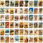 Playing Cards  poker Deck 54cards  Cowboys Vintage Cowboy Western Art 031