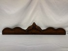 Vtg Antique Victorian Style Wood Pediment  36  Architectural Furniture Salvage