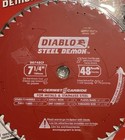 2 - Diablo 7-1 4  48t Steel Demon Cermet Ii Metal Cutting Saw Blades  d0748cf 