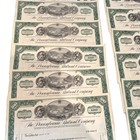 Pennsylvania Railroad Company 100 Shares Stock Certificate -circulated
