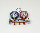 Yellow Jacket Manifold Gauge 42004 With 60  Ryb Hoses Standard Fitting For R410a