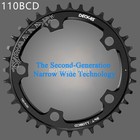 Deckas 110bcd Narrow Wide Single Chainring 36 38 40 42 44 46 48 50 52 54t 7-12s