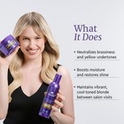 La Puissance Toning Purple Shampoo And Hair Mask Bundle For Blonde  Gray  Or