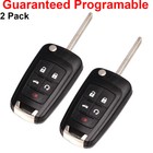 2 For Chevy Camaro Equinox 2010 2011 2012 2016 2017 2018 2019 Remote Car Key Fob
