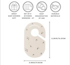 3 Sprouts Baby And Toddler Hanger Closet Dividers Size age - Set Of 8 