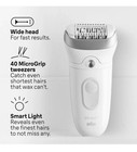 Braun Silk Epil Women s Epilator Series 7 White silver