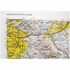 Hubbard Scientific Santa Ana  California Raised Relief Map  Unframed