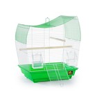 Prevue Pet Products South Beach Wave Top Bird Cage  Lime Green  sp50081 