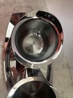 Kromex Chrome Cream And Sugar Container Set Usa Vintage Mcm
