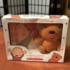 New I Love You Through   Through Teddy Bear Plush   Book Set Scholastic