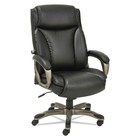 Alera Vn4119 Executive Bonded Leather Chair - Black Seat back graphite Base New