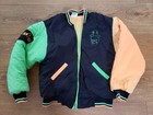 Vntg 1989 Peewee Herman Black Varsity Jacket  youth 10-12 m  Peewee s Playhouse