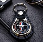 Classic 1969 Muscle Car Keychain Leather Key Ring Automotive Enthusiast Gift