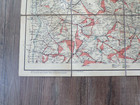 Wwi German Hindenburg Line Map On Linen