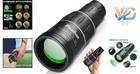 16x52 Monocular High Power Compact Telescope For Outdoors   Gift