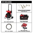 Milwaukee 2817a-21 M18 Drum Machine W  3 8  Cable